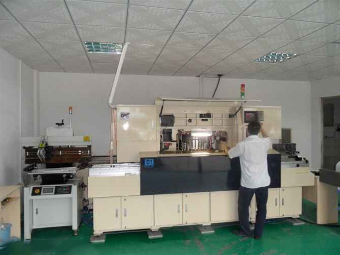 SMD placement machine room